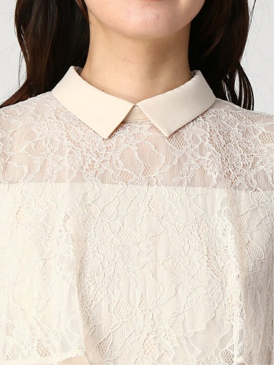 楽天市場】【SALE／45%OFF】レースコンビケープワンピース CELFORD  