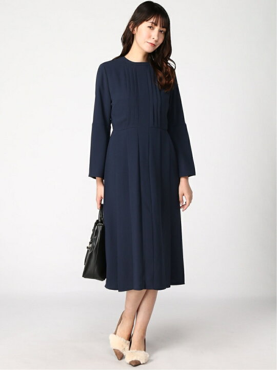 楽天市場】【SALE／45%OFF】バックサテンプリーツワンピース CELFORD  