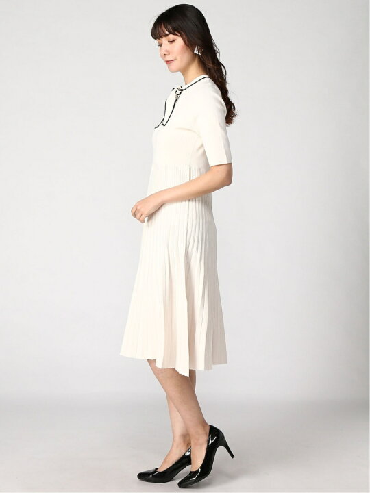 楽天市場】【SALE／45%OFF】ボウタイプリーツニットワンピース CELFORD  