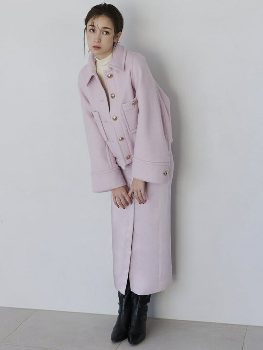 楽天市場】【SALE／55%OFF】ミドルジャケットコート SNIDEL スナイデル 