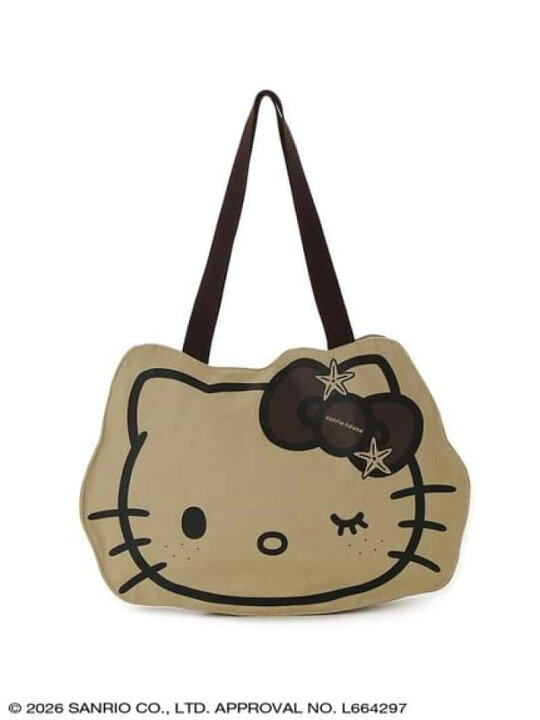 楽天市場】ハローキティ フェイストートバッグ sanrio house サンリオ 