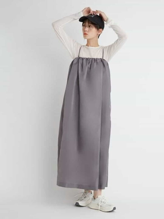 楽天市場】【SALE／50%OFF】【emmi atelier】ナイロンキャミワンピース 