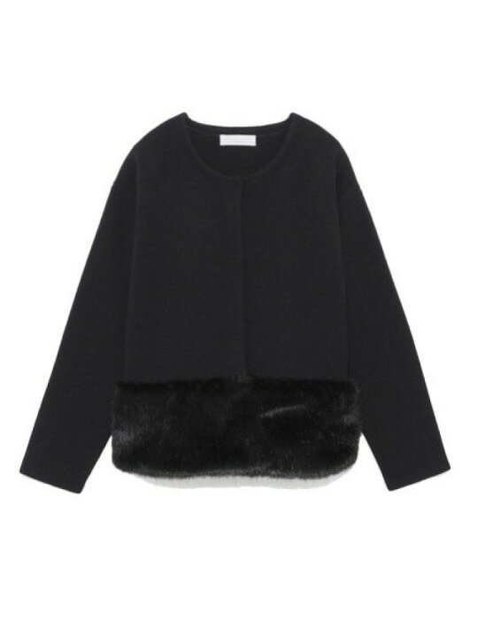 楽天市場】【SALE／40%OFF】エコファーコンビニットジャケット CELFORD  