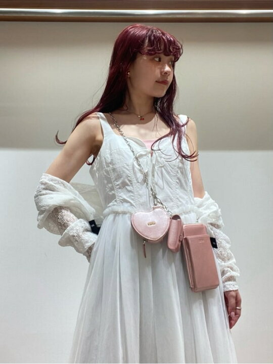 楽天市場】【SALE／40%OFF】コルセットディテールチュールワンピース  