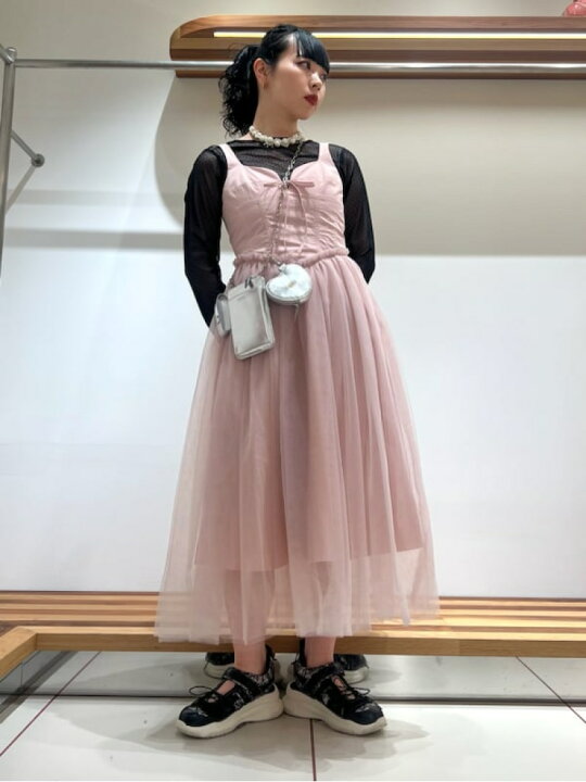 楽天市場】【SALE／40%OFF】コルセットディテールチュール  