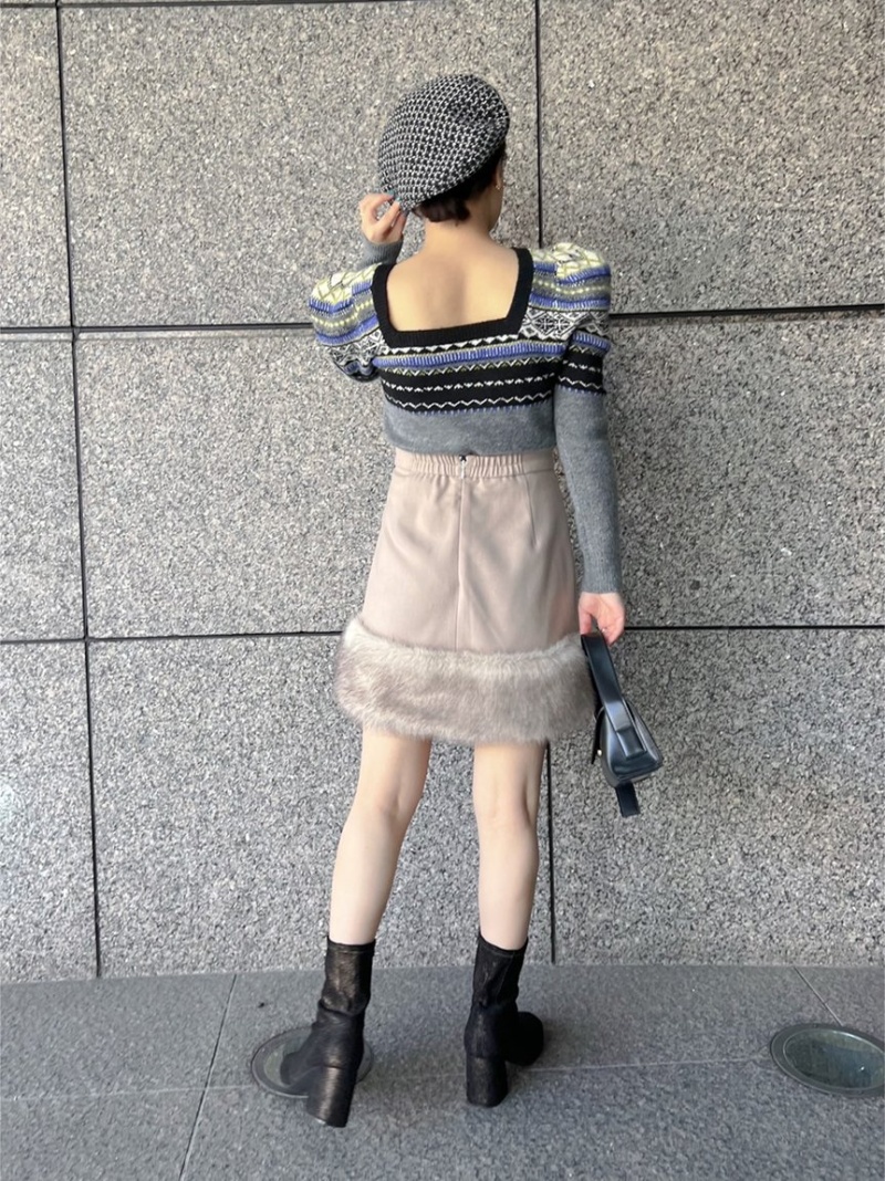 【WEB限定】ファースカート Lily Brown リリーブラウン スカート ミニスカート ブラック ホワイト ブルー【送料無料】[Rakuten  Fashion] | USAGISTORE USAGIONLINE公式ストア