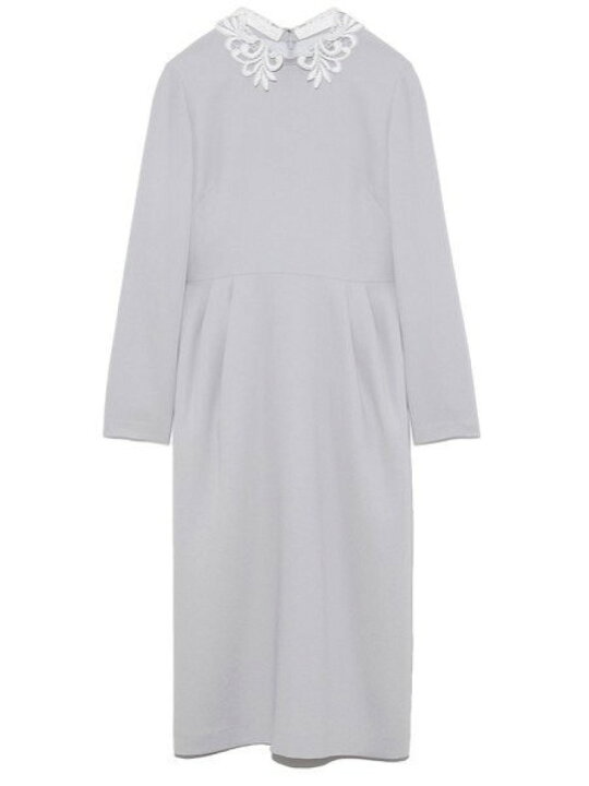 楽天市場】【SALE／40%OFF】レース衿タックタイトワンピース CELFORD  