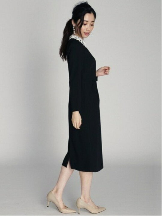 楽天市場】【SALE／40%OFF】レース衿タックタイトワンピース CELFORD  
