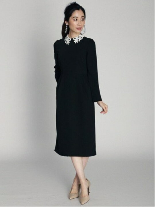 楽天市場】【SALE／40%OFF】レース衿タックタイトワンピース CELFORD  