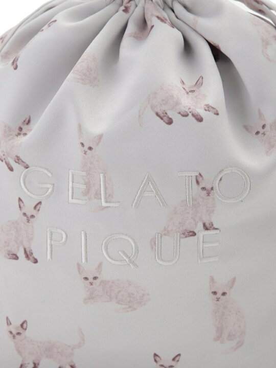 楽天市場 Sale 30 Off セルカークレックスモチーフサテンランジェリーポーチ Gelato Pique ジェラートピケ バッグ ポーチ ホワイト Rba E Rakuten Fashion Usagistore Usagionline公式ストア