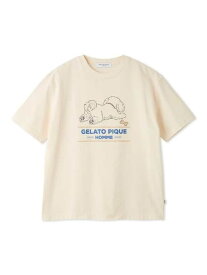 【HOMME】【接触冷感】モーニングドッグプリントTシャツ gelato pique ジェラートピケ トップス カットソー・Tシャツ【送料無料】[Rakuten Fashion]