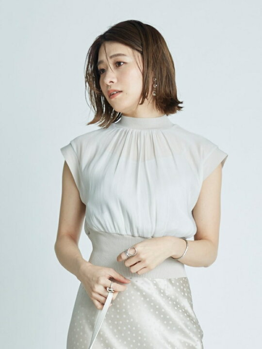 楽天市場】【SALE／50%OFF】ニットドッキングトップス FRAY I.D フレイ  