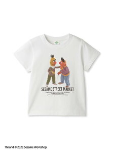 yKIDSz tHgvgTVc SESAME STREET MARKET ZT~Xg[g}[Pbg }^jeBEFAExr[pi xr[EV bhyz[Rakuten Fashion]