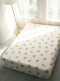 【Sleep】ベア柄BOXシーツ(シングル) gelato pique Sleep ジェラートピケ インテリア・生活雑貨 その他のインテリア・生活雑貨【送料無料】[Rakuten Fashion]