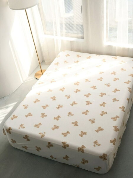 【Sleep】ベア柄BOXシーツ(ダブル) gelato pique Sleep ジェラートピケ インテリア・生活雑貨 その他のインテリア・生活雑貨【送料無料】[Rakuten Fashion]