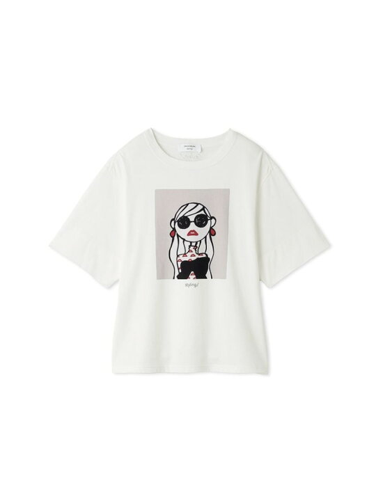 DAICHI MIURA】JosieプリントTシャツ styling/