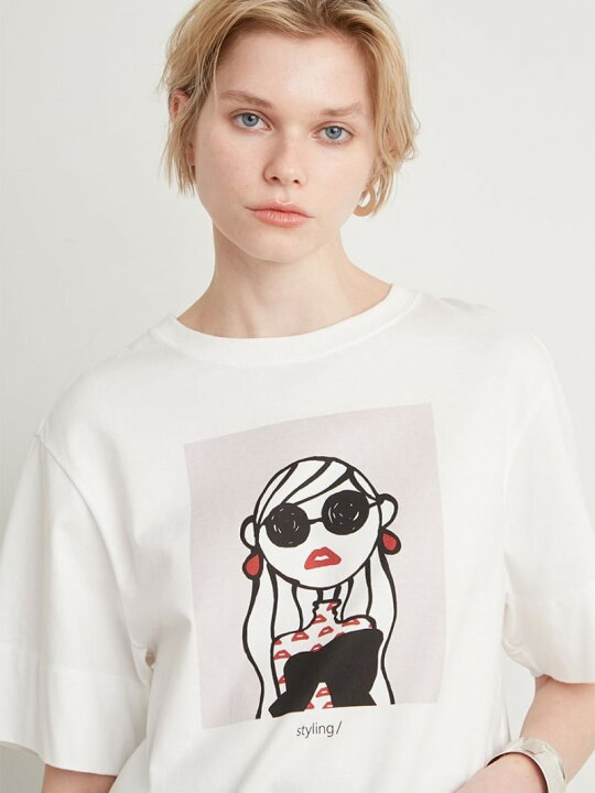 DAICHI MIURA】JosieプリントTシャツ styling/