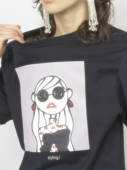 DAICHI MIURA】JosieプリントTシャツ styling/ 