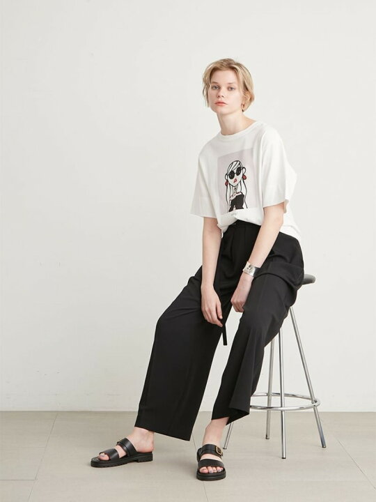 DAICHI MIURA】JosieプリントTシャツ styling/ 