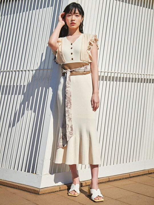 楽天市場 Sale 40 Off シフォンドッキングノースリワンピース Lily Brown リリーブラウン ワンピース ドレス その他のワンピース ドレス ホワイト ブラック ピンク Rba E 送料無料 Rakuten Fashion Usagistore Usagionline公式ストア