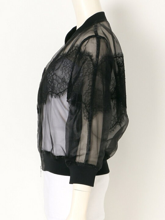 楽天市場】【SALE／45%OFF】シースルーレースコンビブルゾン FRAY I.D  