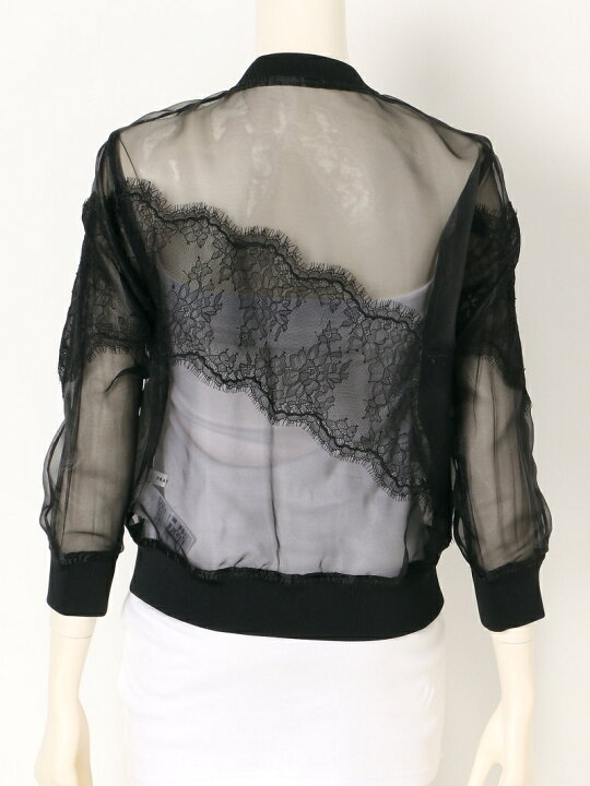 楽天市場】【SALE／45%OFF】シースルーレースコンビブルゾン FRAY I.D  