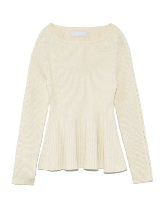 楽天市場】【SALE／40%OFF】柄編みリブニットプルオーバー CELFORD  