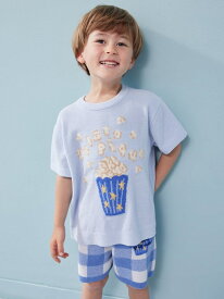 【SALE／30%OFF】【KIDS】エアリーモコモチーフジャガードプルオーバー gelato pique ジェラートピケ トップス ニット ピンク【RBA_E】【送料無料】[Rakuten Fashion]