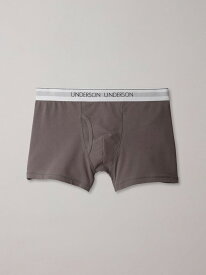 レギュラー前開きショートボクサー UNDERSON UNDERSON アンダーソン アンダーソン インナー・ルームウェア その他のインナー・ルームウェア ブラウン ホワイト ベージュ ブラック【送料無料】[Rakuten Fashion]