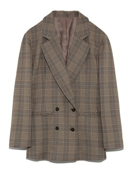 楽天市場】【SALE／40%OFF】ダブルチェックジャケット LILY BROWN 