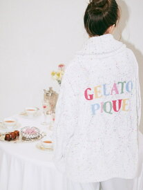 【15th】カラースプレーアランショールカーディガン gelato pique ジェラートピケ インナー・ルームウェア その他のインナー・ルームウェア ホワイト【送料無料】[Rakuten Fashion]