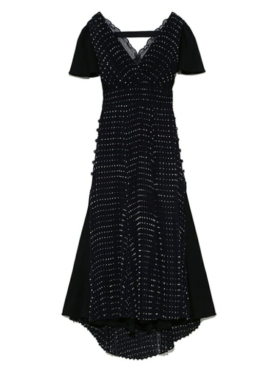 楽天市場】【SALE／40%OFF】ノースリドットプリーツレイヤードOP  