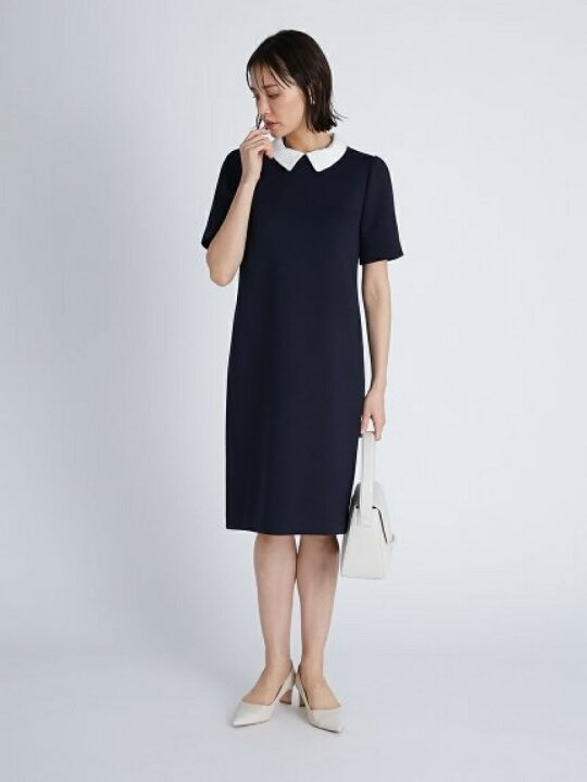 楽天市場】【SALE／50%OFF】襟付きポンチコクーンワンピース CELFORD  