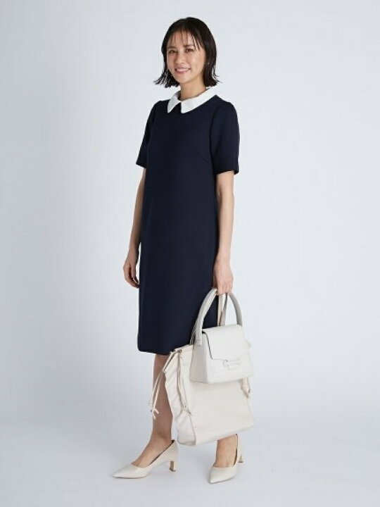 楽天市場】【SALE／50%OFF】襟付きポンチコクーンワンピース CELFORD 