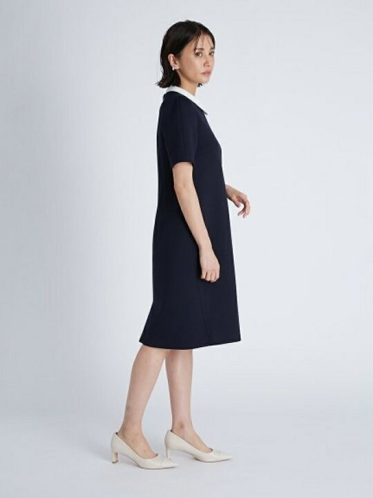 楽天市場】【SALE／50%OFF】襟付きポンチコクーンワンピース CELFORD 