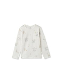 【KIDS】メリーゴーランド柄プルオーバー gelato pique ジェラートピケ トップス カットソー・Tシャツ ホワイト【送料無料】[Rakuten Fashion]