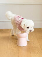 【CAT&DOG】ハイスタンドフードボウル GELATO PIQUE CAT&DOG ジェラートピケ ペット用品 その他のペット…