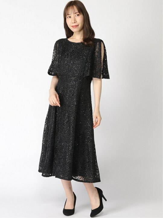 楽天市場 スパンコール刺繍ドレス Celford セルフォード ワンピース ワンピースその他 ブラック ブルー グリーン 送料無料 Rakuten Fashion Usagistore Usagionline公式ストア