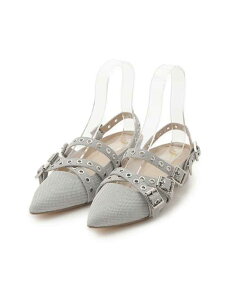 �N���X�X�g���b�v�A�C���b�g�V���[�Y FURFUR �t�@�[�t�@�[ �V���[�Y�E�C �T���_�� �z���C�g �u���b�N�y���������z[Rakuten Fashion]