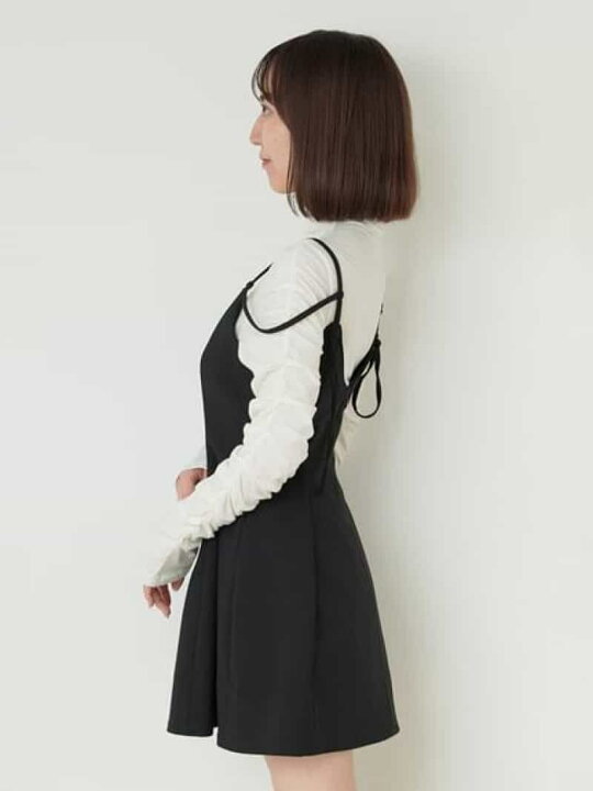 楽天市場】【SALE／46%OFF】キャミミニワンピース&カットソーSET  