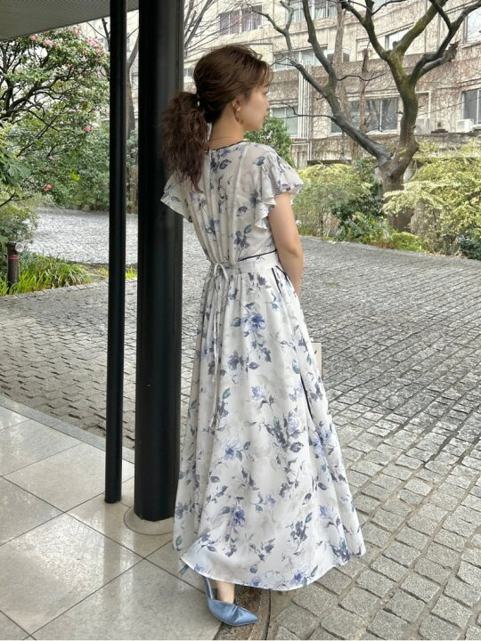 楽天市場】【SALE／40%OFF】【00サイズあり】サテンパイピングプリント 