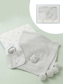 【ラッピング済み】【BABY】ベアブランケット&スタイ2点セット ギフトBOX gelato pique ジェラートピケ マタニティウェア・ベビー用品 スタイ・よだれかけ グリーン ピンク ベージュ【送料無料】[Rakuten Fashion]