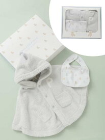 【ラッピング済み】【BABY】ベアポンチョ&スタイ2点セット ギフトBOX gelato pique ジェラートピケ マタニティウェア・ベビー用品 スタイ・よだれかけ ベージュ ピンク グリーン【送料無料】[Rakuten Fashion]