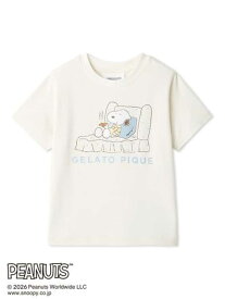 【PEANUTS】【KIDS】【接触冷感】ワンポイントTシャツ gelato pique ジェラートピケ トップス カットソー・Tシャツ【送料無料】[Rakuten Fashion]