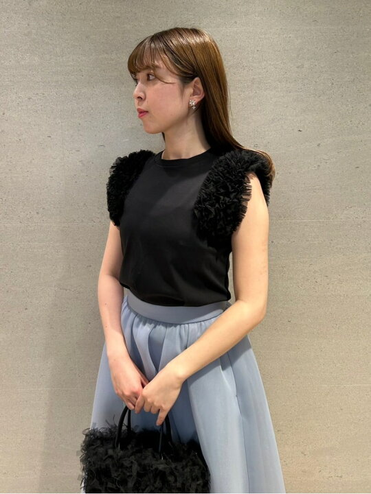 楽天市場】【SALE／30%OFF】袖チュールTシャツ CELFORD セルフォード 