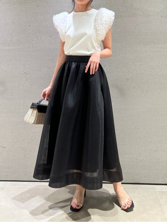 楽天市場】【SALE／30%OFF】袖チュールTシャツ CELFORD セルフォード 