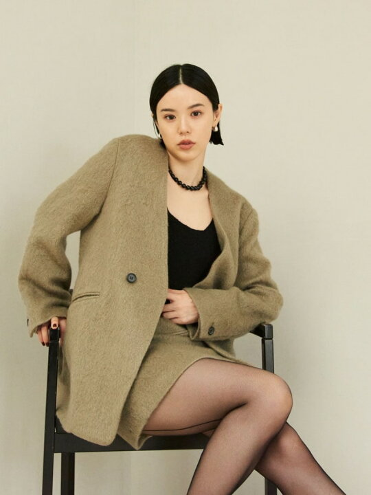 楽天市場】【SALE／50%OFF】シャギーミニスカート MIESROHE ミースロエ 