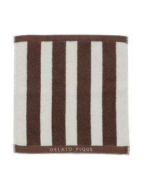 【SALE／30%OFF】太ストライプハンドタオル gelato pique ジェラートピケ ファッション雑貨 ハンカチ・ハンドタオル レッド ブルー【RBA_E】[Rakuten Fashion]