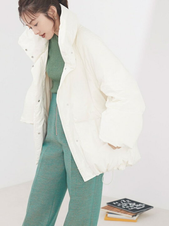 楽天市場】【emmi atelier】サステナブルビックカラーダウン emmi エミ 