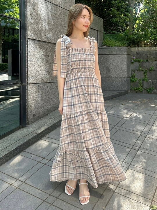 楽天市場】【WEB限定】ティアードキャミワンピース SNIDEL スナイデル 